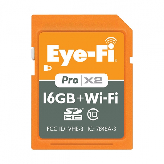    Wi-Fi Eye-Fi Pro X2 16GB SDHC Class 10/10/c EYE-FI-16PC