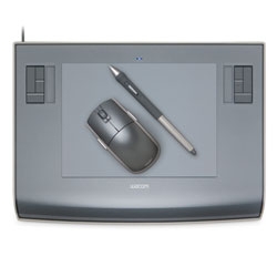 ����������� ������� Intuos3 Wacom A5 Dark 6x8 USB