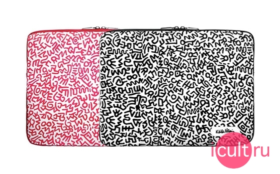 Scenario Keith Haring Graffiti Print Pink