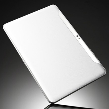   SGP Skin Guard Leather Pattern White  Samsung Galaxy Tab 10.1  SGP07945