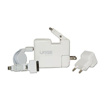   URGE Basics International Dual USB Home &amp; Car Charger 2800mAh  UG-DUALHOMECARTVL