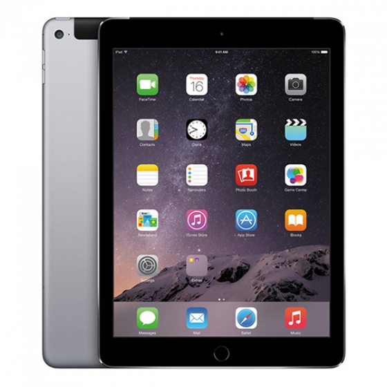   Apple iPad Air 2 16GB Wi-Fi + Cellular (4G) Space Gray - MH2U2