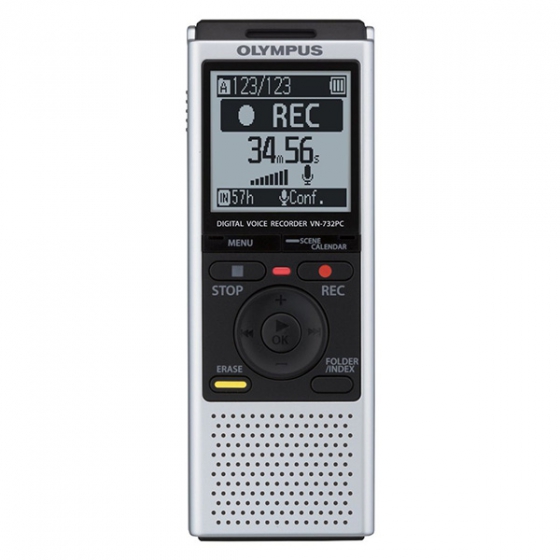  Olympus Digital Voice Recorder 4GB Silver  VN-732PC