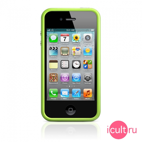 MC671ZM/B ����� Apple iPhone 4 Bumper Green ��� iPhone 4 / 4S �������