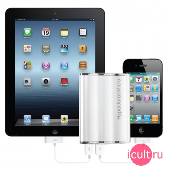 ����������� ����������� HyperMac HyperJuice Micro Silver ����������� HM36-SILVER