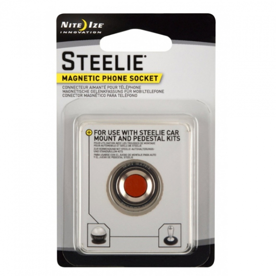   Steelie Magnetic Phone Socket  Steelie Car Mount Kit/Pedestal Kit STSM-11-R7