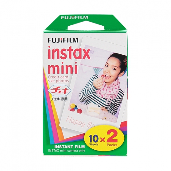  Fujifilm Colorfilm Glossy (20/pk)   Fujifilm Instax mini/Polaroid 300 Instant