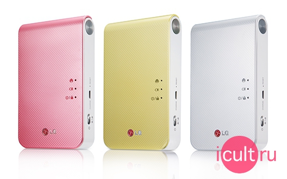 LG Pocket Photo Mini Portable Mobile Photo Printer Pink