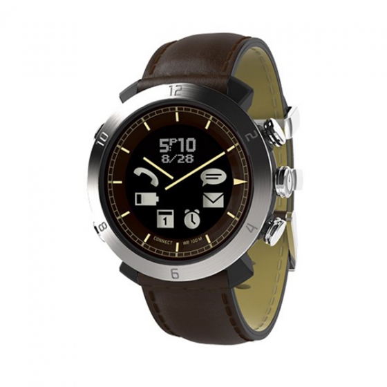 - Cogito Watch 2.0 Classic 44  Leather Brown Havana  CW2.0-010-01