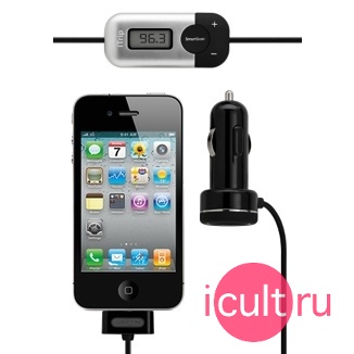 FM-����������� + �������� ���������� ��� iPod � iPhone Griffin iTrip Auto NA22032