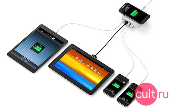Zendure USB Desktop Charger & Qi Wireless Charging