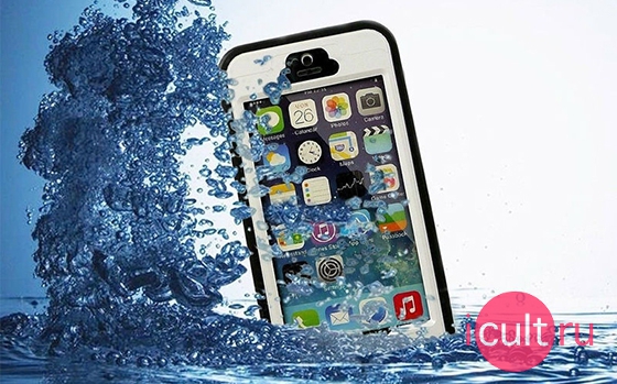Redppper Waterproof Case iPhone 5 Red