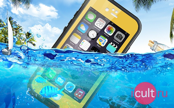 Redppper Waterproof Case iPhone 6 Plus Black