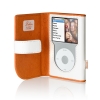 ������� ����� ��� iPod classic Belkin Leather Folio persimmon/bone ���������/����� F8Z207eaOT