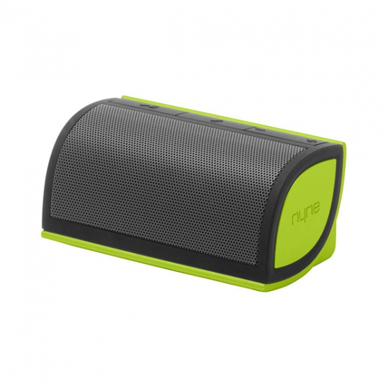    Nyne Mini Portable Bluetooth Speaker Gray/Green /