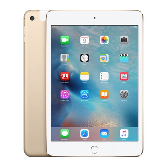   Apple iPad mini 4 128 Wi-Fi + Cellular (4G) Gold  MK782