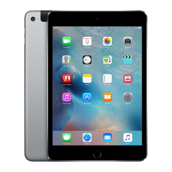   Apple iPad mini 4 16 Wi-Fi + Cellular (4G) Space Gray - MK6Y2