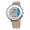Смарт-часы Pebble Time Round (14mm) 38 мм Leather Band Silver/Stone серебристые/бежевые Смарт-часы Pebble Time Round (14mm) 38 мм Leather Band Silver/Stone серебристые/бежевые