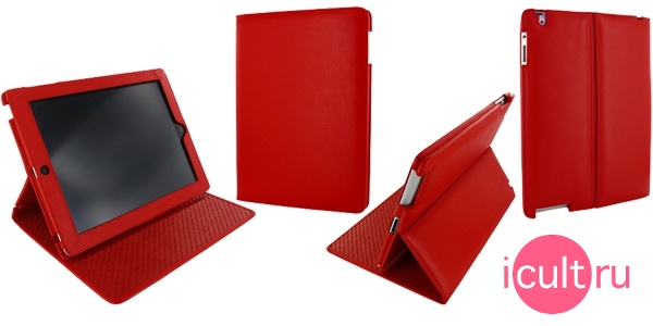Piel Frama Leather Cinema Case Red