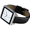 ������� �� ���� ��� iPod Nano 6G HEX Vision Leather Watch Band Black ������
