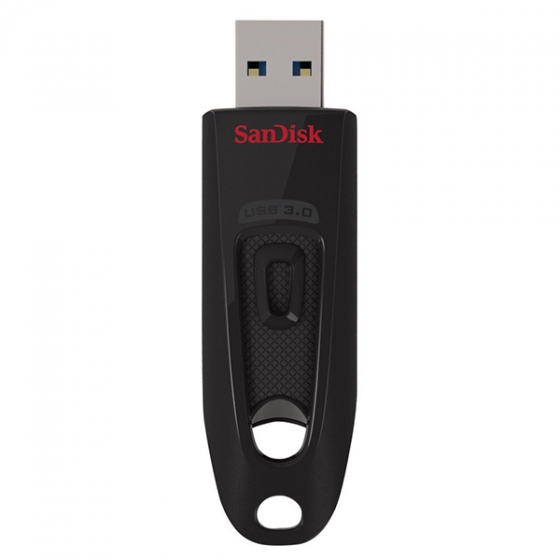 USB - SanDisk Ultra 256GB USB 3.0 Black  SDCZ48-256G-U46