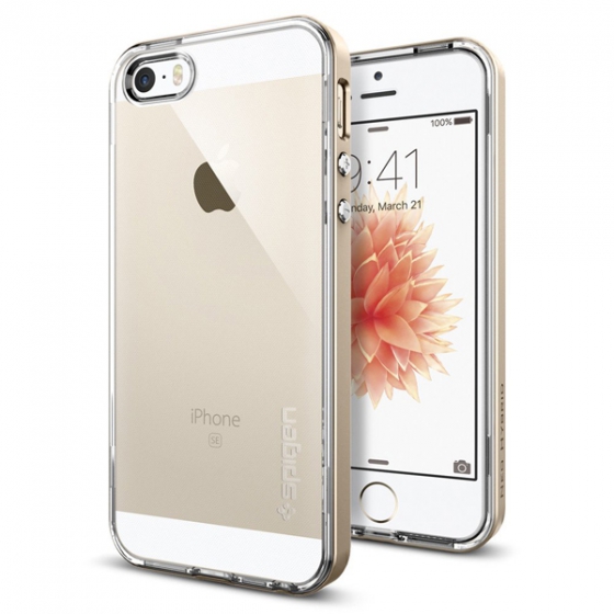  SGP Case Neo Hybrid Crystal Champagne Gold  iPhone 5/SE  SGP-041CS20182