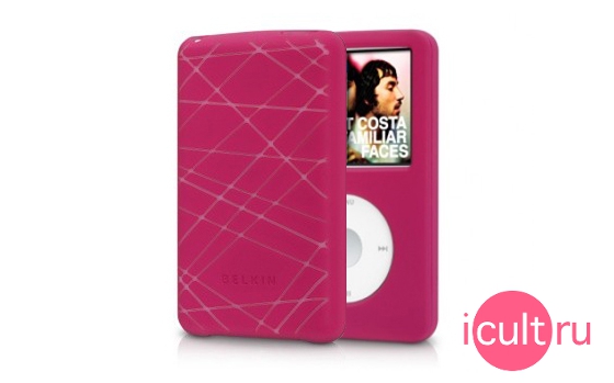 Belkin Laser Etched Silicone Sleeve Case Pink Belkin Laser Etched Silicone Sleeve Case Pink