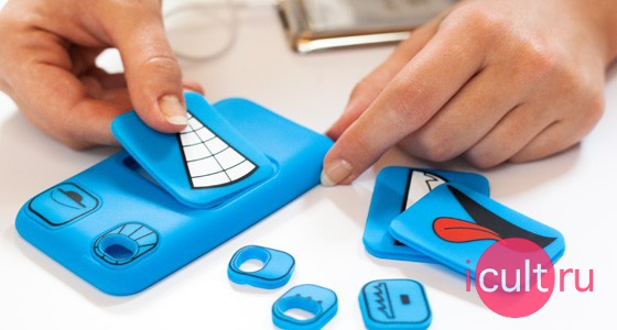 Griffin case iPod Touch 4G face blue