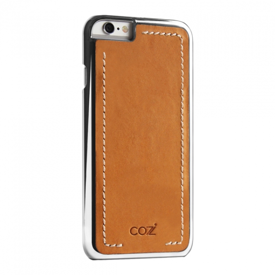   Cozistyle Leather Chrome Light Tan  iPhone 6/6S -