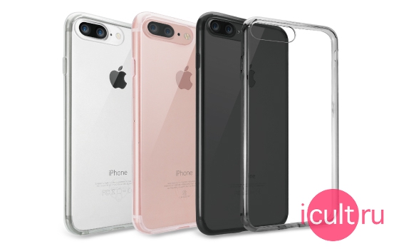 Ozaki O!coat Crystal+ Pink iPhone 7 Plus