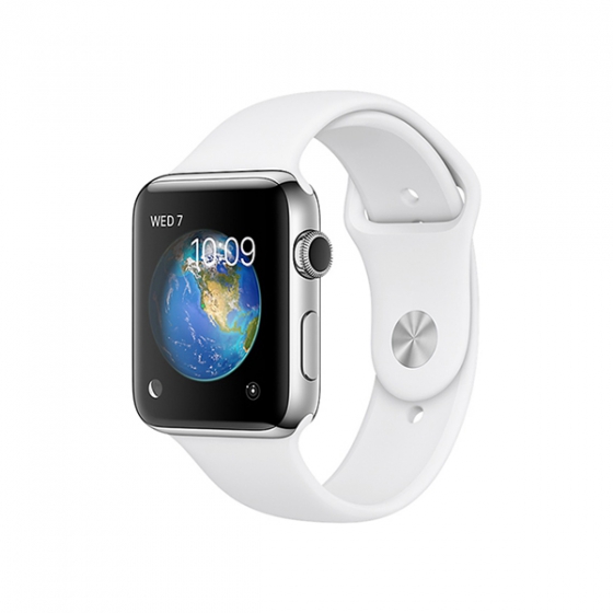 - Apple Watch Series 2 Sport 38  Stainless Steel/White / MNP42