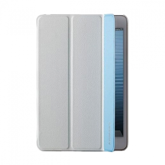 - Momax Flip Cover White/Blue  iPad mini 1/2/3 /