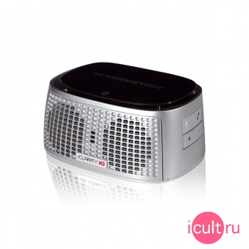������������ ������������ ������� Monster iClarity HD Precision Micro Bluetooth Speaker 100 Silver ����������� 129230-00
