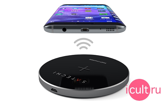 Satechi Wireless Charging Pad Space Gray