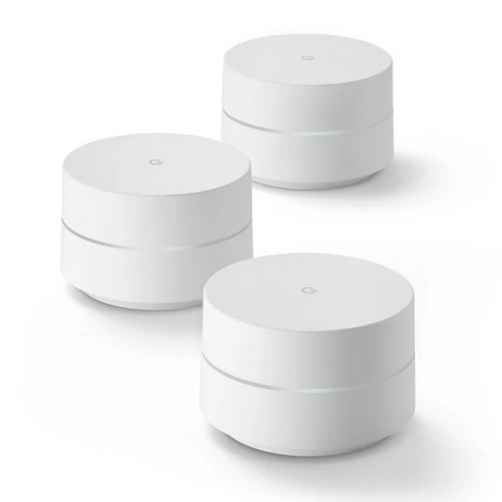    3 . Google WiFi 3-pack White 