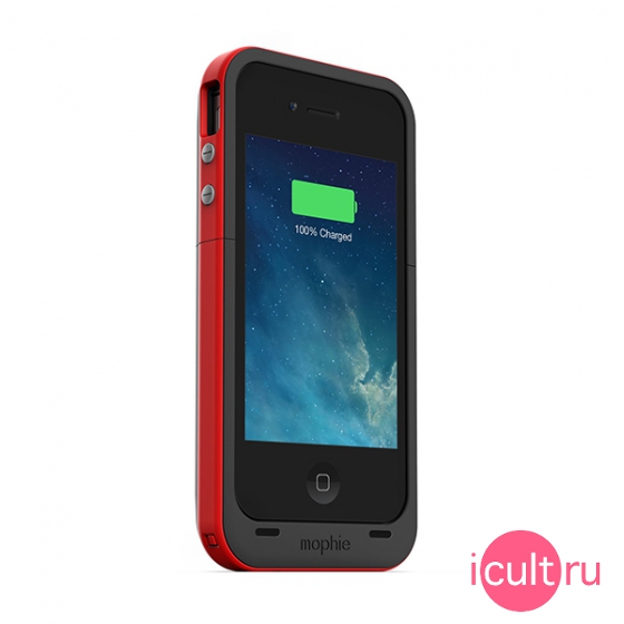 Чехол со встроенным аккумулятором Mophie Juice Pack Plus для iPhone 4 Чехол со встроенным аккумулятором Mophie Juice Pack Plus для iPhone 4