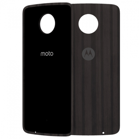 - Motorola Wood Style Shells Charcoal Ash  Motorola Moto Z   ASMCAPCHAHEU