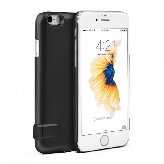      DBZDRESS Flux Battery Case 4000mAh Black  iPhone 7/8 Plus 