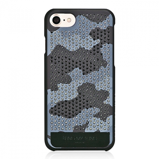    Swarovski Bling My Thing Vogue Camouflage Monochrome  iPhone 7/8/SE 2020  ip7-vg-bkm-bkm