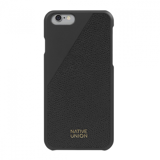   Native Union Clic Leather Black  iPhone 6/6S  CLIC-BLK-LE-H-6S