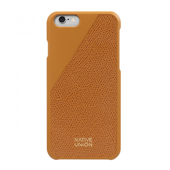   Native Union Clic Leather Gold Tan  iPhone 6/6S - CLIC-GLD-LE-H-6S