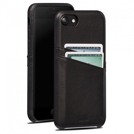   Sena Snap-On Wallet Black  iPhone 7/8/SE 2020  SFD284ALUS