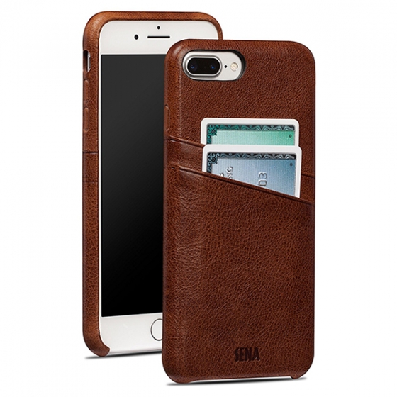  Sena Snap-On Wallet Cognac  iPhone 7/8 Plus  SFD28506ALUS