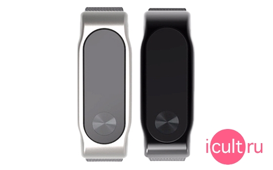 MiJobs Metal Band Silver for Xiaomi Mi Band 2