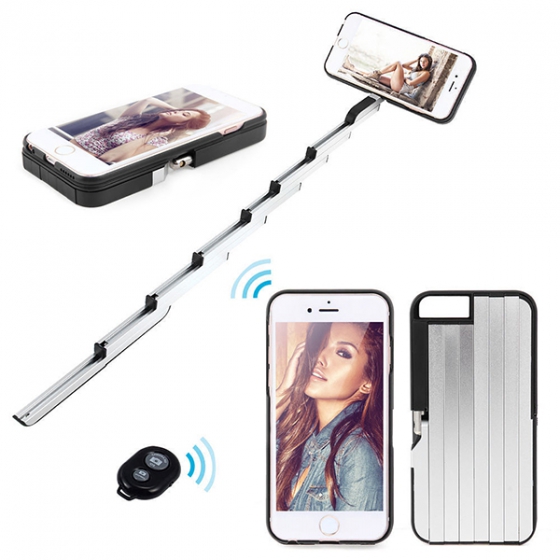 - Stikbox Selfie Stick Case 68 . Black  iPhone 6/6S 