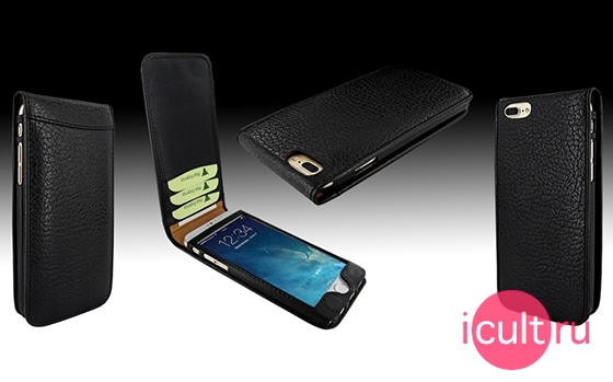 Piel Frama Classic Magnetic iForte Karabu Black iPhone 7 Plus