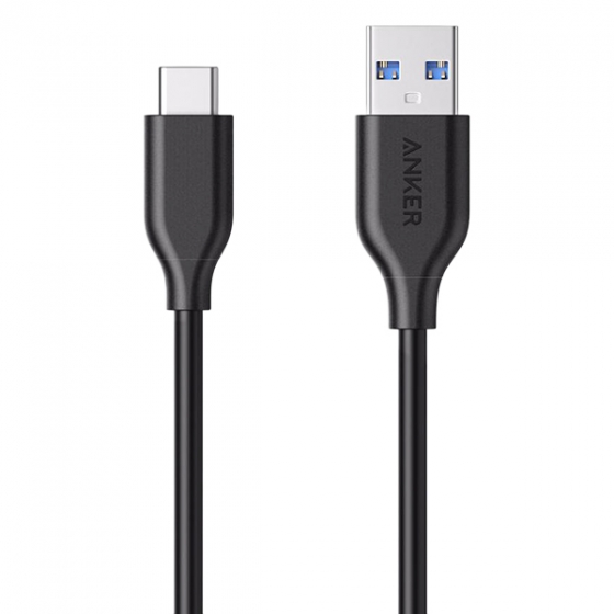   Anker PowerLine USB-C to USB 3.0 90 . Black  A8163H11/A8163011