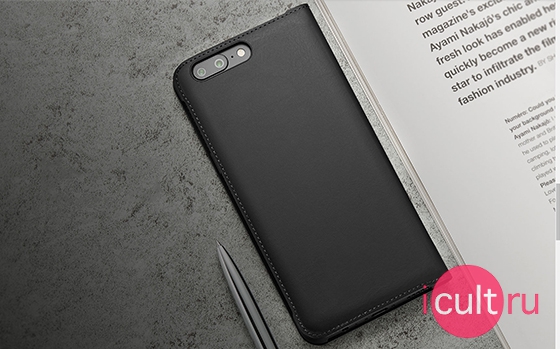 OnePlus 5 Flip Cover Black