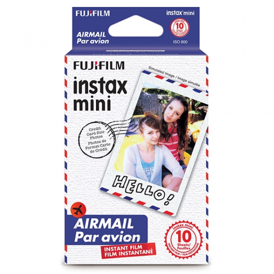  Fujifilm Airmail Film 10 .   Fujifilm Instax mini/Polaroid 300 Instant