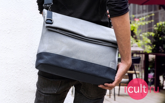 OnePlus Travel Messenger Bag Blue Gray